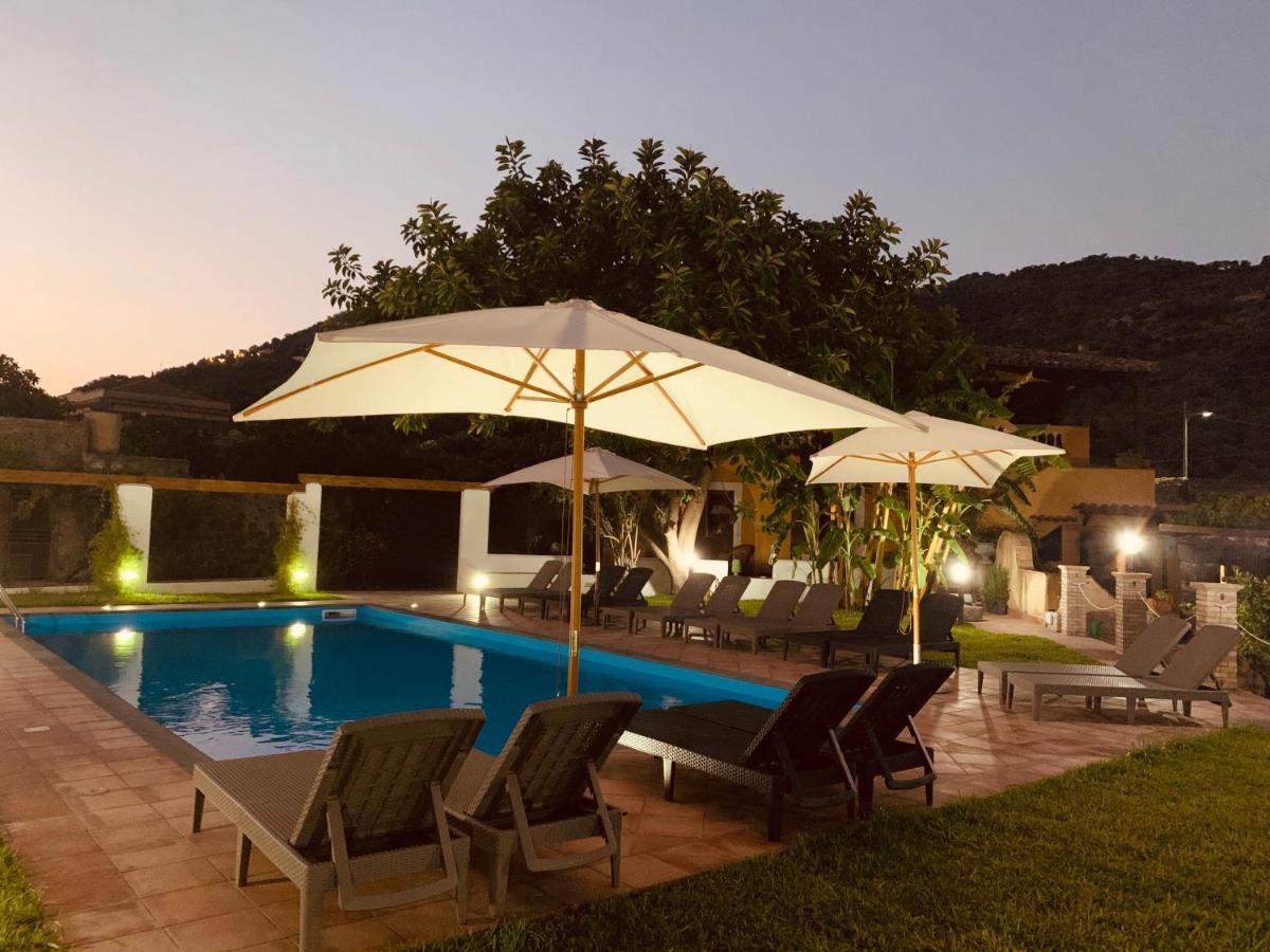 Villa Le Gemelle Dell'Alcantara Motta Camastra Ngoại thất bức ảnh
